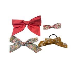 Wunderkin & Candy Kirby Hair Bows - Bundle of 4